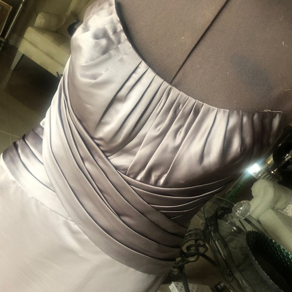 Pewter evening gown - Picture 2 of 5